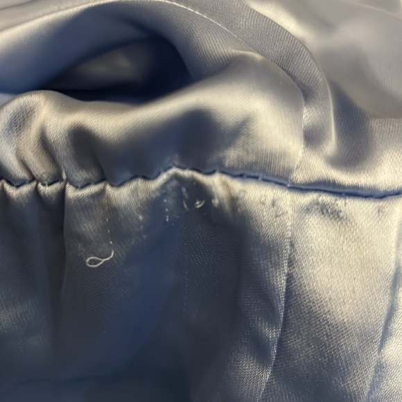 NWT H&M Blue Wrap Dress, Sz XL - Picture 8 of 8